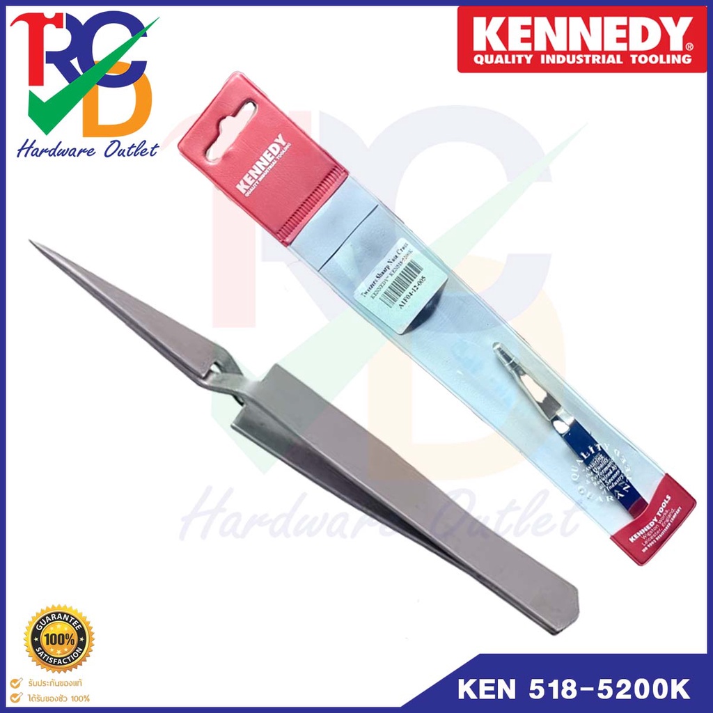 Kennedy 115mm, Needle Nose, Tweezers, Stainless Steel