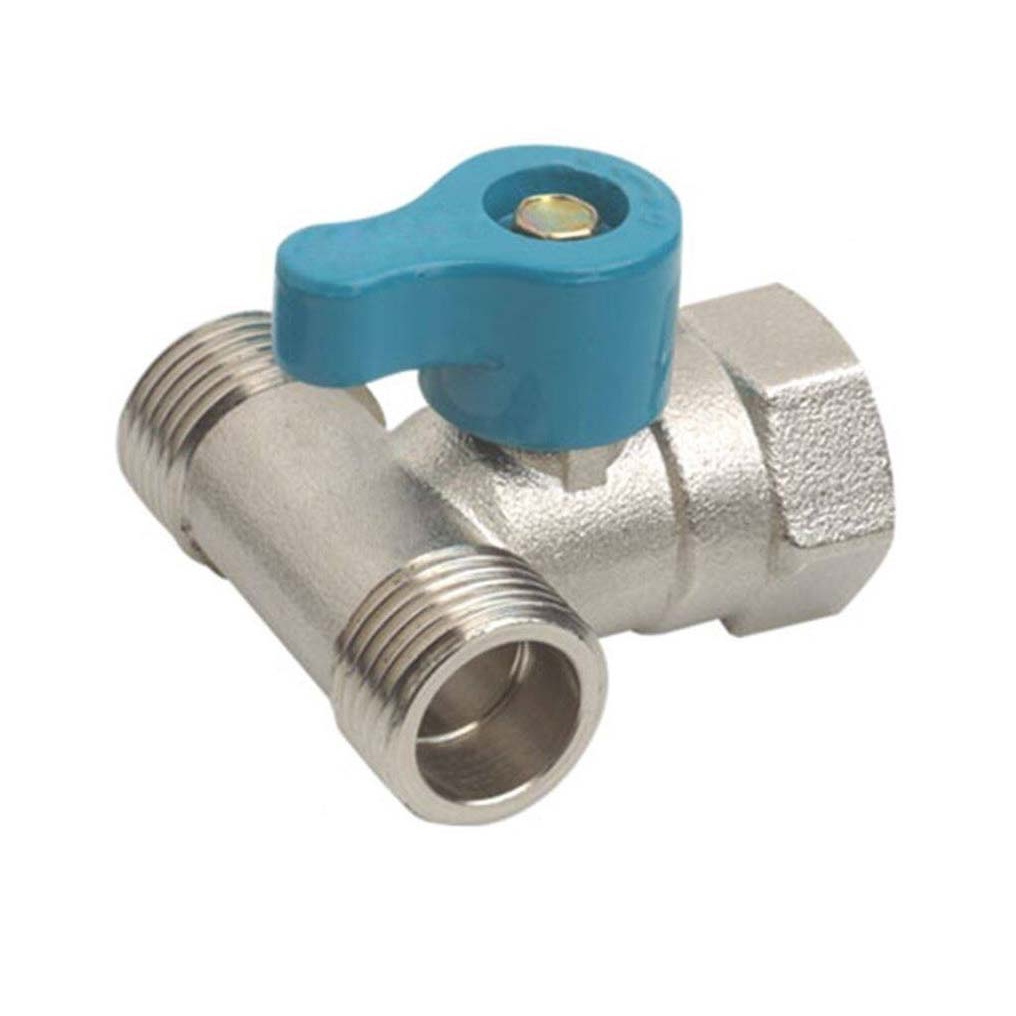 มินิบอลวาล์ว 3 ทาง Sanwa วาล์ว เกลียวนอก-ใน-นอก (ผมผ.) ทองเหลือง ขนาด 4  หุนMini Ball Valve Sanwa Bv15 Mfm Size.1 – Rc Group