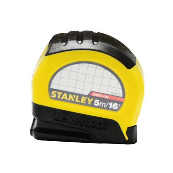 Stanley ตลับเมตร 5 เมตร 16 ฟุต รุ่น Leverlock 30-815 (ของแท้ มีเอกสารรับรอง จาก ชั่ง ตวง วัด) 5-30-815 (4)